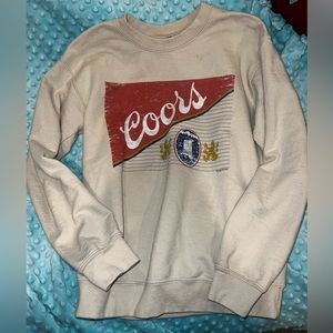 Women’s coors banquet sweater
